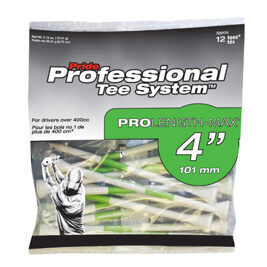 Pride Sports Professional Tee System 4", 12 Tees white